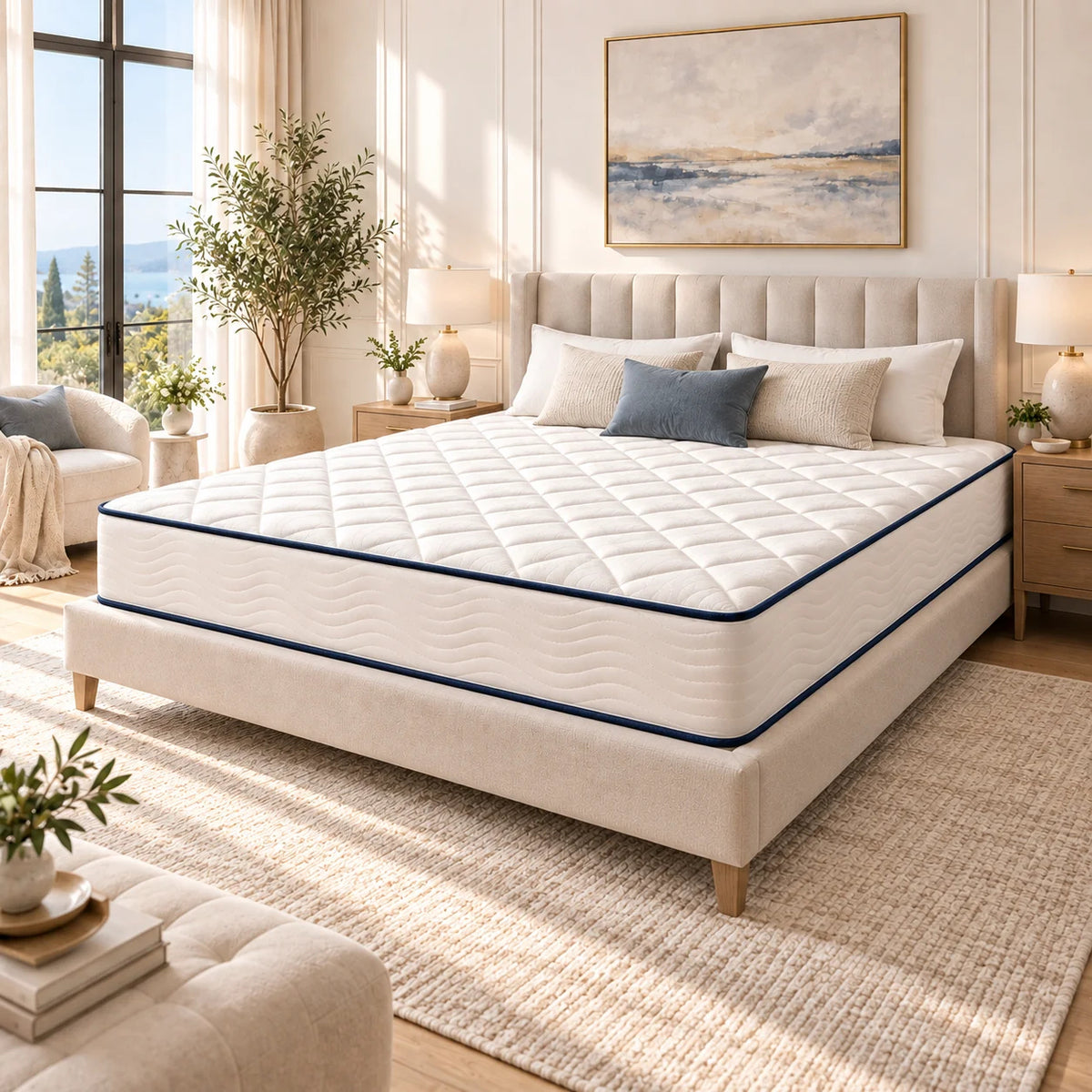 Matelas mémoire de forme 7 zones réversible (13 à 30cm)