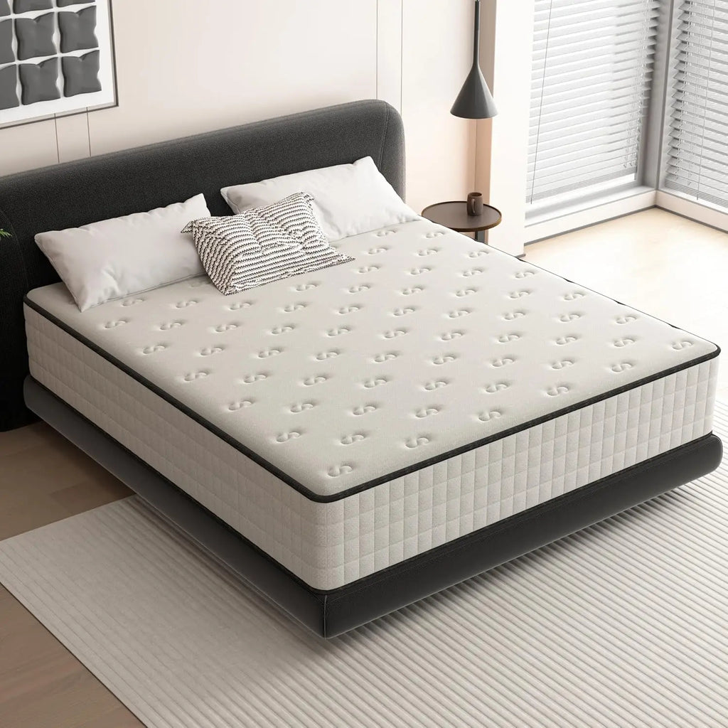 Matelas mémoire de forme et mousse gel réversible