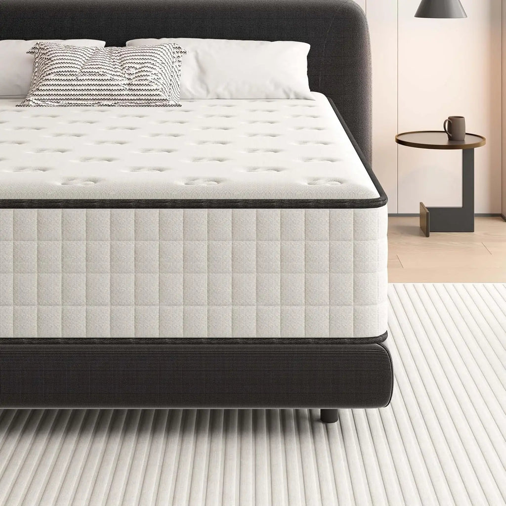 Matelas mémoire de forme et mousse gel réversible