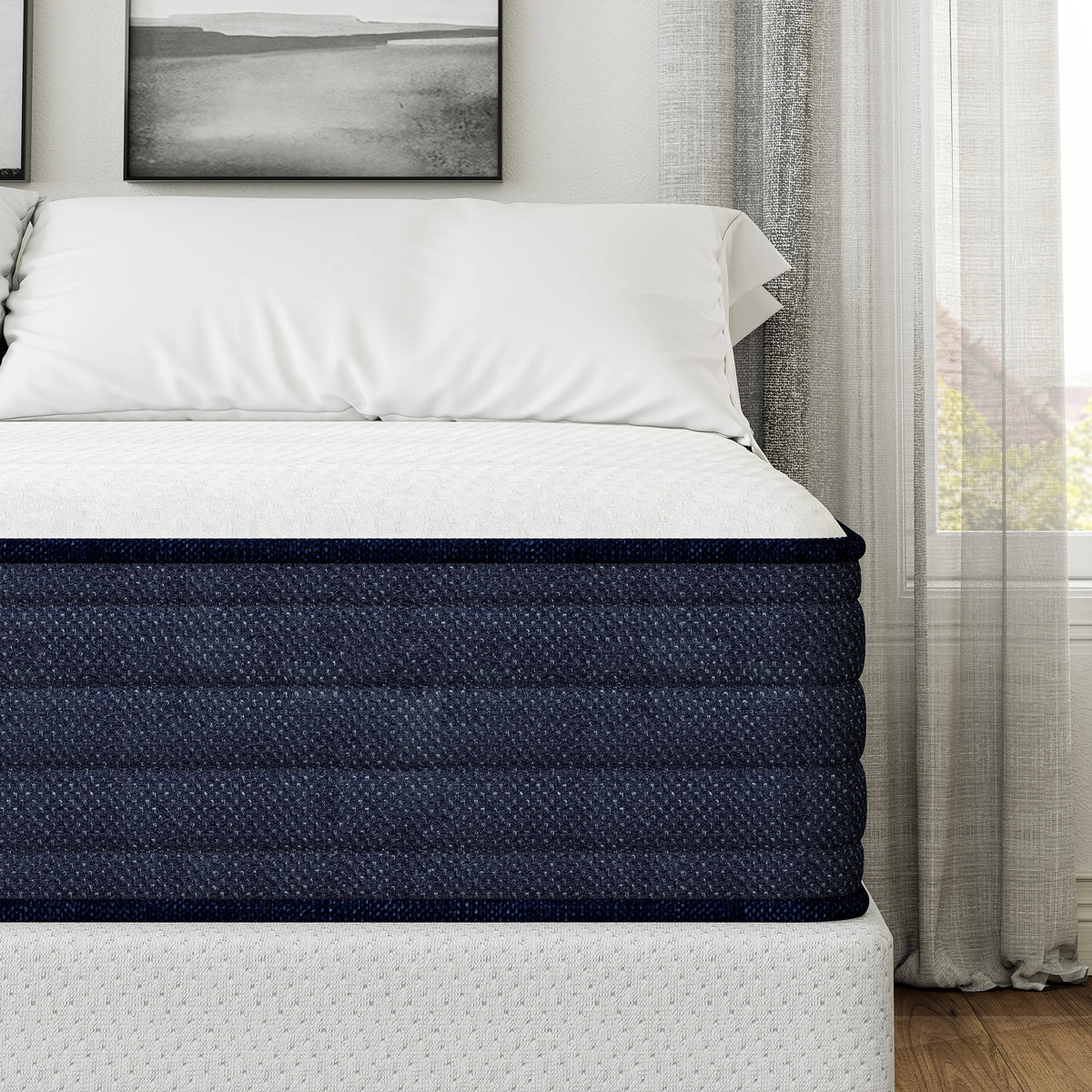 Matelas à ressorts bords renforcés (25cm)